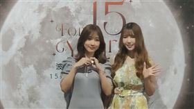 AV女優波多野結衣（右）與大槻響出席見面會。（圖／記者鍾智凱攝）