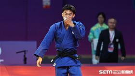 ▲杭州亞運，楊勇緯拿下柔道60公斤級金牌激動落淚。（圖／記者劉彥池攝影）