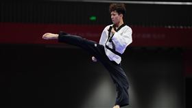 馬允中奪下跆拳道品勢銀牌。（圖／中華奧會提供）