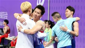 ▲台灣隊在男子體操團體奪下銅牌創造歷史。（圖／中華奧會提供）