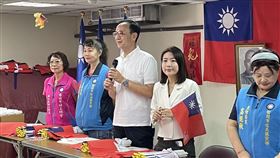 朱立倫、徐巧芯。（圖／記者許皓婷攝影）