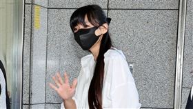 李靚蕾開庭。（圖/記者邱榮吉攝影）