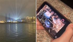 杭州亞運／開幕式煙火假的？民眾到場愣了（翻攝自推特@whyyoutouzhele）