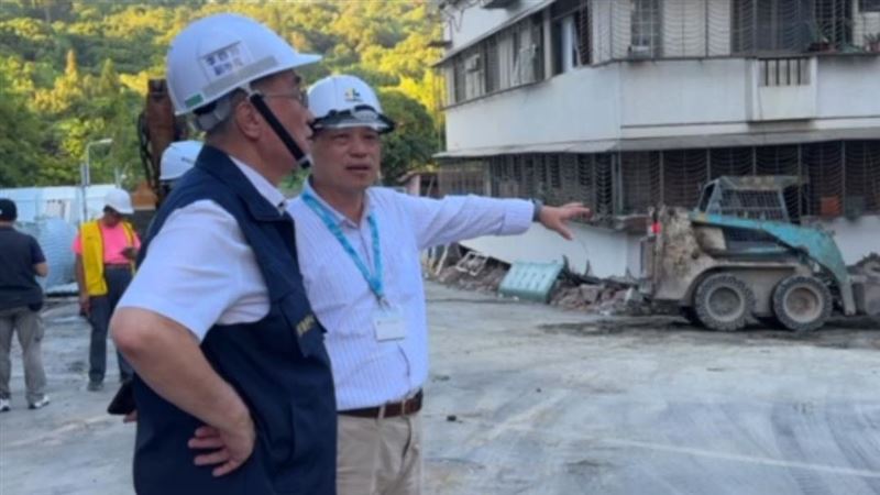 大直塌陷民宅26日開拆！李四川曝最新進度