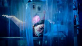 林映唯在《芽籠》飾演性工作者。（圖／滿滿額娛樂提供）