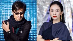 ▲汪峰；章子怡（圖／翻攝自微博）