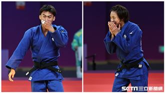 圖輯／台灣柔道霸氣摘2金　亞運感動瞬間