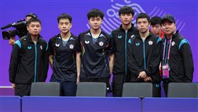 台灣男團收下銅牌。（圖／中華奧會提供）