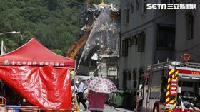 大直塌陷。（圖／記者邱榮吉攝影）