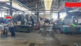 環保局查獲代清業者夾帶外縣市垃圾到北市焚化廠。北市環保局提供