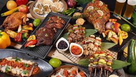 中秋節連續假期就到長榮鳳凰酒店(礁溪)感受濃烈的燒烤風情，輕鬆優雅地享受澎湃烤肉美味。（圖／飯店旅宿業者提供）