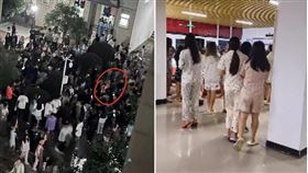 中國／校園戀愛太瘋狂！全校狂奔妹子興奮　驚傳女拉屎、男道歉吃屎後接吻（圖／翻攝自微博）