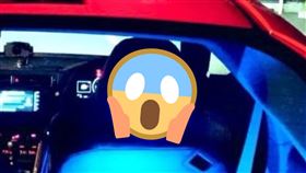 能面,面具,路怒症（圖／翻攝自推特）