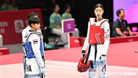 ▲杭州亞運跆拳道，羅嘉翎闖進女子57公斤級金牌戰。（圖／記者劉彥池攝影）
