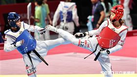 ▲杭州亞運跆拳道，羅嘉翎闖進女子57公斤級金牌戰。（圖／記者劉彥池攝影）