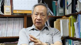 陳博志接受中央社訪問（1）台灣智庫榮譽董事長陳博志9月25日接受中央社專訪，對中國威脅中止或部分中止兩岸經濟合作架構協議（ECFA）及中國經濟前景提出看法。中央社記者唐佩君攝  112年9月26日