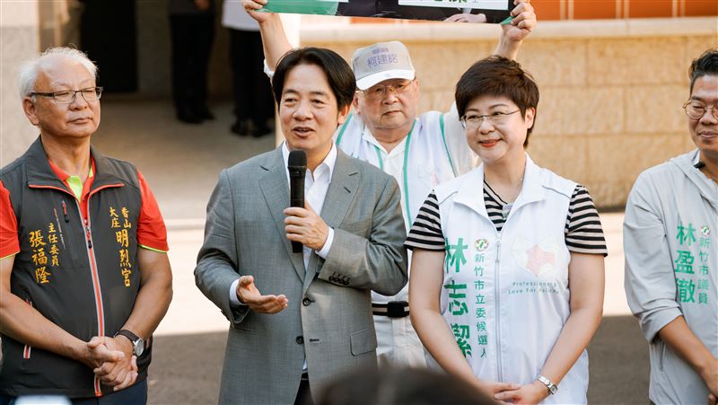 國家要專業的立委　賴清德：林志潔是人才