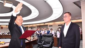 王秋冬接任北市政府觀傳局長　李四川：強化市政宣傳（圖／北市府提供）