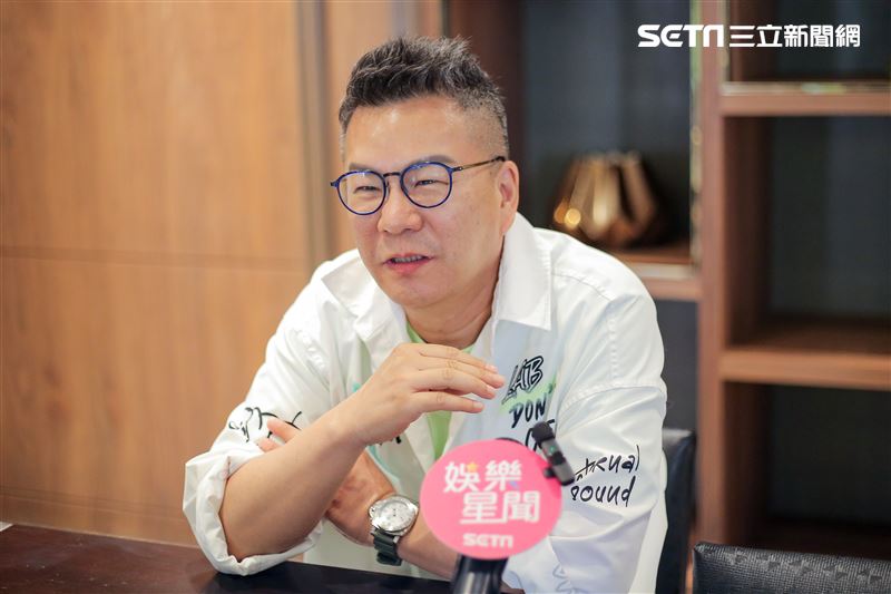 沈玉琳三立新聞網金鐘專訪。（圖／記者楊澍攝影）