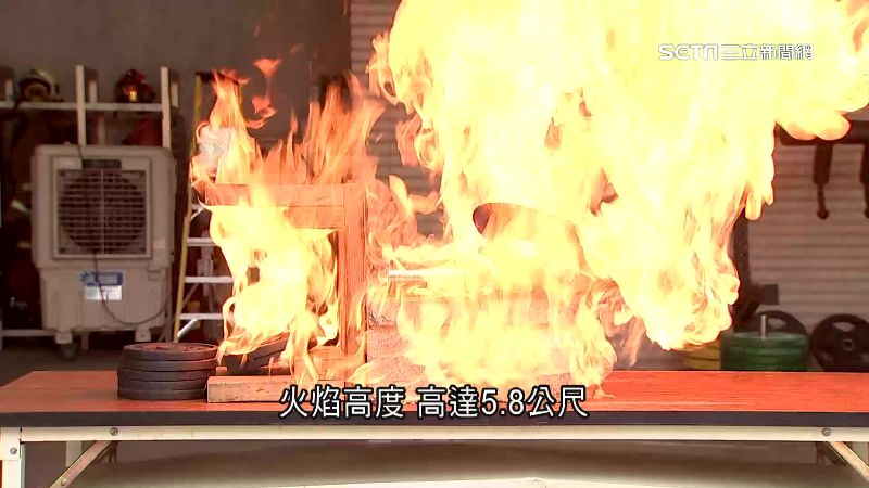 獨／實測瓦斯罐過熱！11秒爆炸火近2層樓