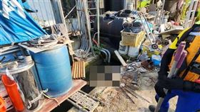 機車,女子,彰化,墜溝,務農,（圖／翻攝畫面）