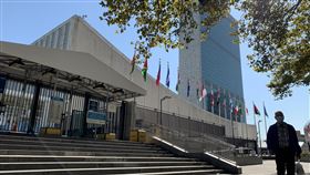 聯大期間芝加哥駐處投書美媒  籲支持台灣第78屆聯合國大會期間，駐芝加哥辦事處長類延峰投書俄亥俄州「刀鋒報」，呼籲美國中西部各界支持台灣參與聯合國。圖為紐約聯合國總部。中央社記者尹俊傑紐約攝  112年9月22日