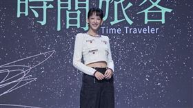 ▲孟耿如今日出席短片《時間旅客》記者會。（圖／客台提供）
