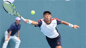 ▲杭州亞運，網球好手曾俊欣。（圖／中華奧會提供）