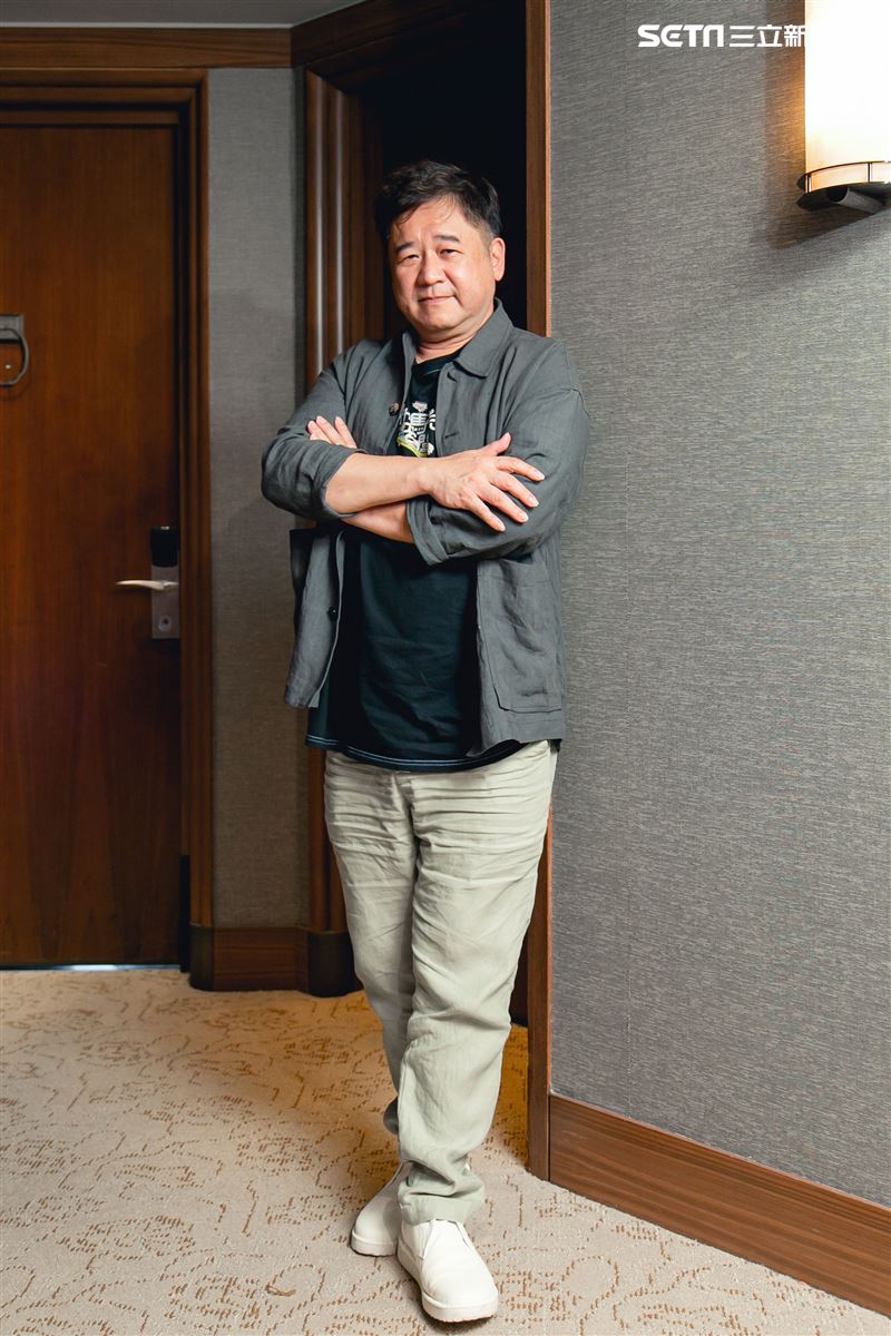 瞿友寧導演三立新聞網專訪。（圖／記者楊澍攝影）