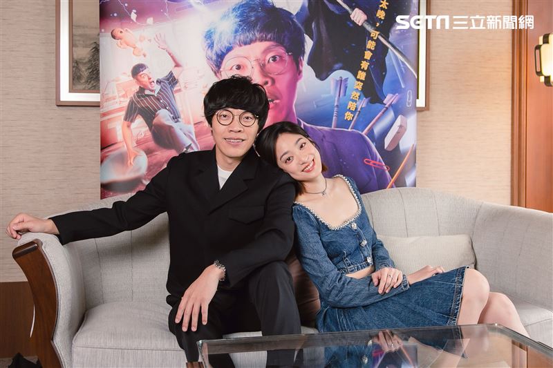 盧廣仲、江齊三立新聞網專訪。（圖／記者楊澍攝影）