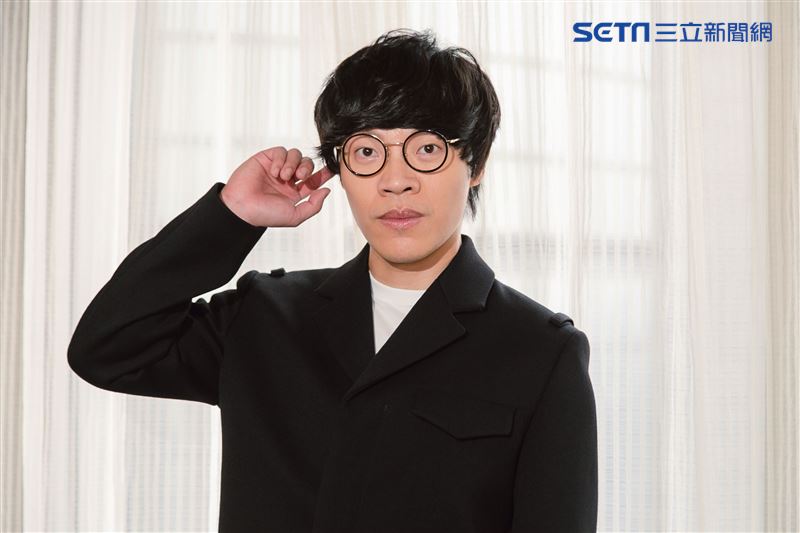 盧廣仲三立新聞網專訪。（圖／記者楊澍攝影）