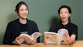 《人選之人》編劇簡莉穎、厭世姬三立新聞網專訪。（圖／記者楊澍攝影）