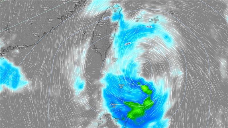 熱帶擾動「成颱機率上升」　恐西偏近台