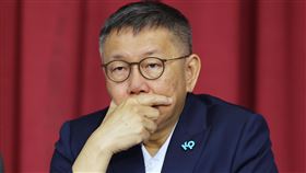 柯文哲公布教育政策（3）台灣民眾黨總統參選人柯文哲（圖）與28日在台大醫院國際會議中心舉行教育政策發表記者會，主張13年一貫延長義務教育。中央社記者王飛華攝  112年9月28日