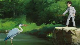 《蒼鷺與少年》台灣限定版海報曝光。（圖／甲上娛樂提供）