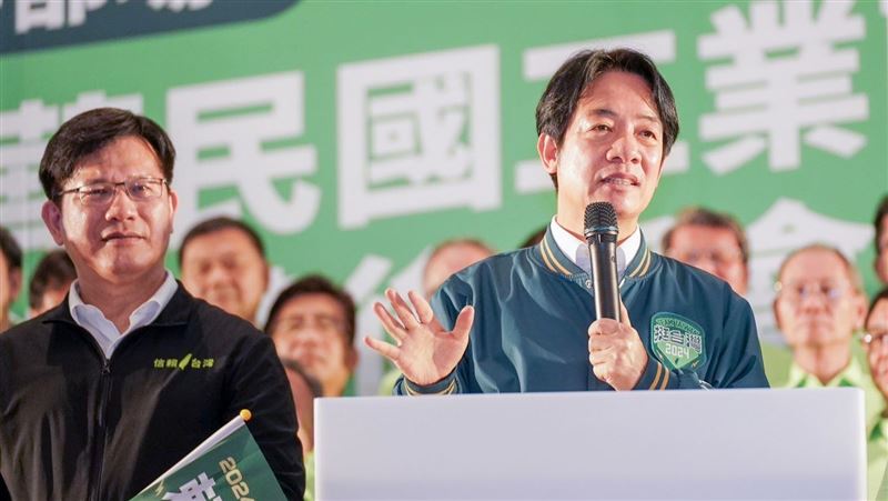 出席後援會成立大會　賴清德為民主喊話