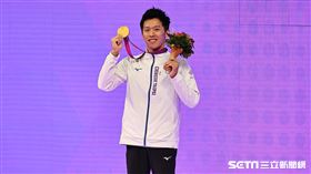 ▲杭州亞運競技體操，李智凱在鞍馬項目拿下金牌。（圖／記者劉彥池攝影）