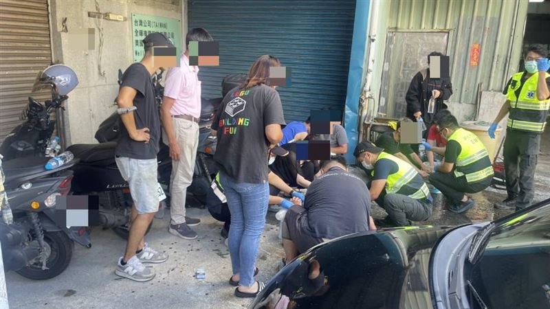 中秋烤肉噴燈爆炸！　3工廠員工燒燙傷