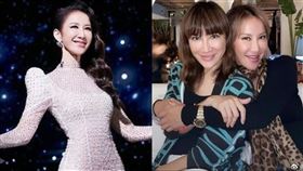 李思林、李玟。（圖／翻攝自微博）