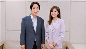 賴清德、謝子涵（圖／翻攝自謝子涵臉書）