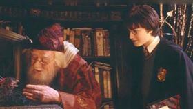 哈利波特、鄧不利多。（圖／翻攝自臉書）