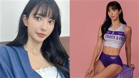 南韓跨欄女神金智恩（圖／翻攝自IG）