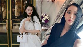 ▲Jisoo（金智秀），迪麗熱巴。（圖／翻攝自IG，微博）