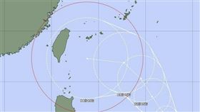 ▲第14號颱風「小犬」即將形成！最新路徑曝光　影響台灣機率上升中。（圖／翻攝自台灣颱風論壇｜天氣特急）