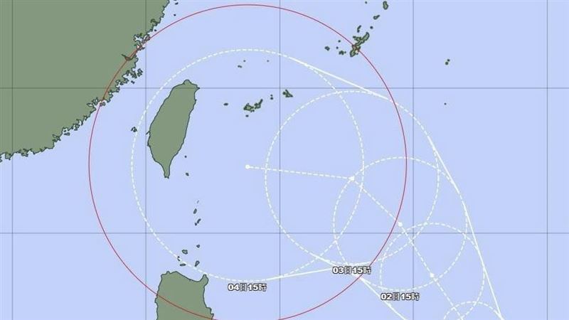 14號颱風「小犬」即將生成　最新路徑曝光