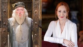 ▲《哈利波特》J.K.羅琳，影星邁可甘邦。（圖／翻攝自X）