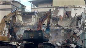 快訊／基泰大直倒塌「9號樓已拆除」！北市府：25戶明天就可拆完▲（圖／北市府提供）