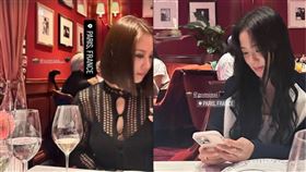  ▲Jisoo，高旻示。（圖／翻攝自IG）