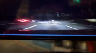 驚悚瞬間！國3貨車停內側釀5車追撞1死