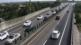中秋　連假　塞車　圖／高公局即時影像　